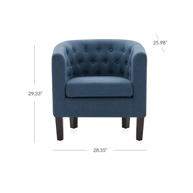 Evelie Upholstered Barrel Chair